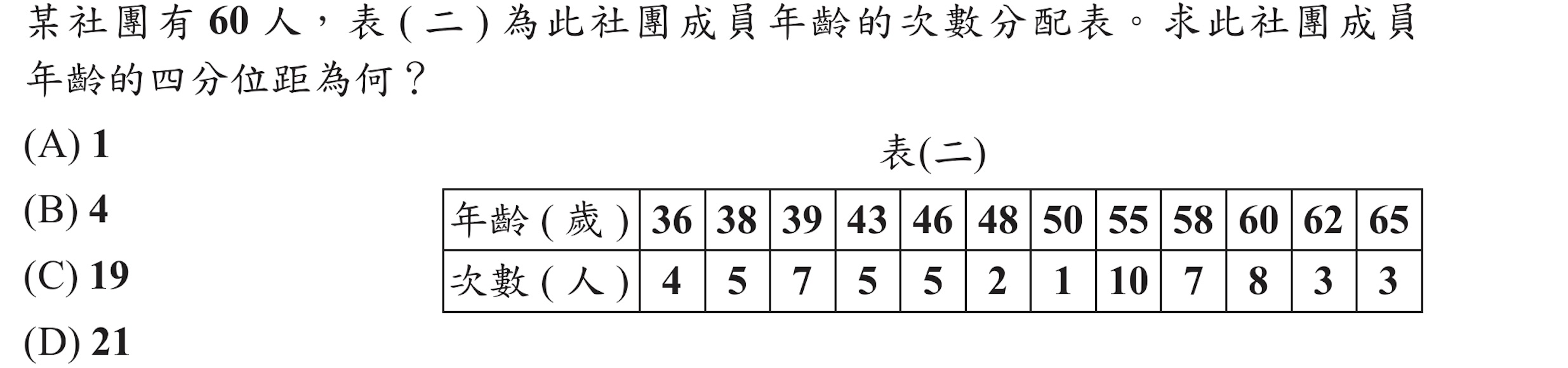 102年會考數學第7題