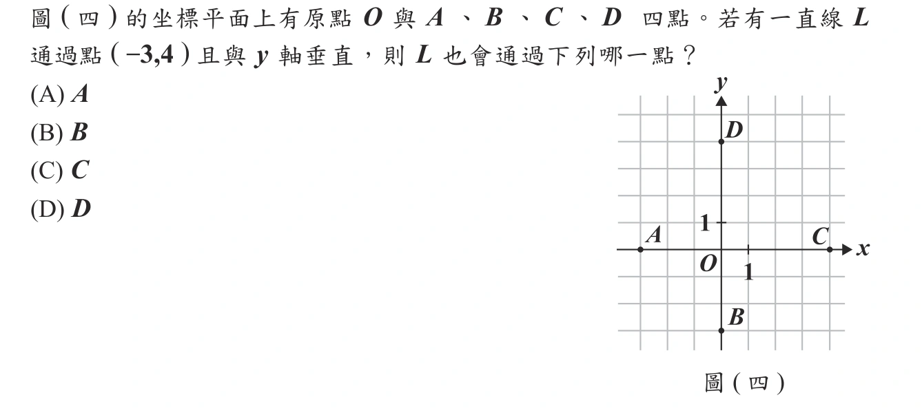 108年會考數學第7題