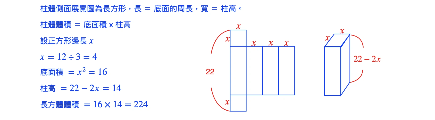 111年會考數學第4題詳解